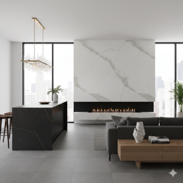 Modern Interior Design Ideas Using Quartz Slabs