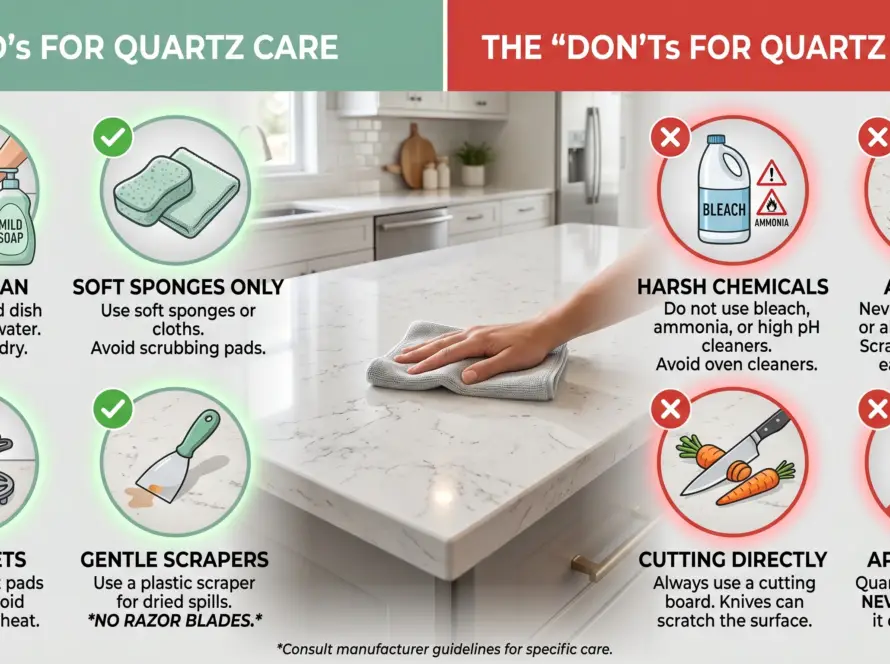 Quartz Stone Maintenance