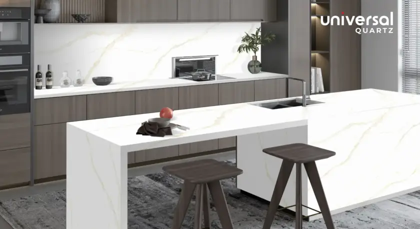 Universal Quartz manufacturer - high quality engineered quartz slabs for kitchen and bathroom countertops