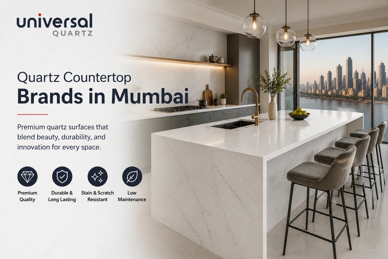Best Quartz Countertop Brands in Mumbai