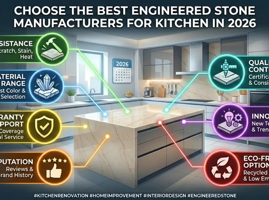 Engineered Stone Manufacturers for Kitchen