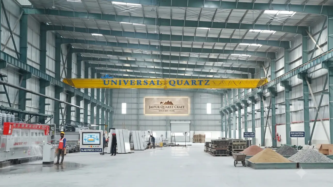 Universal Quartz is Manufactured in Jaipur: Inside Our Factory