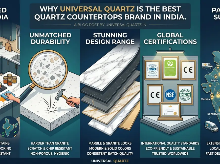 best quartz countertops brand in India
