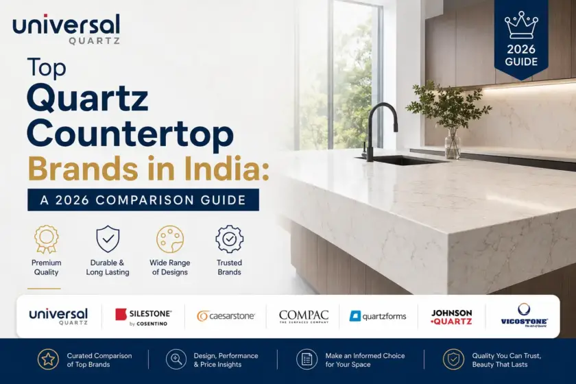 Top Quartz Countertop Brands in India