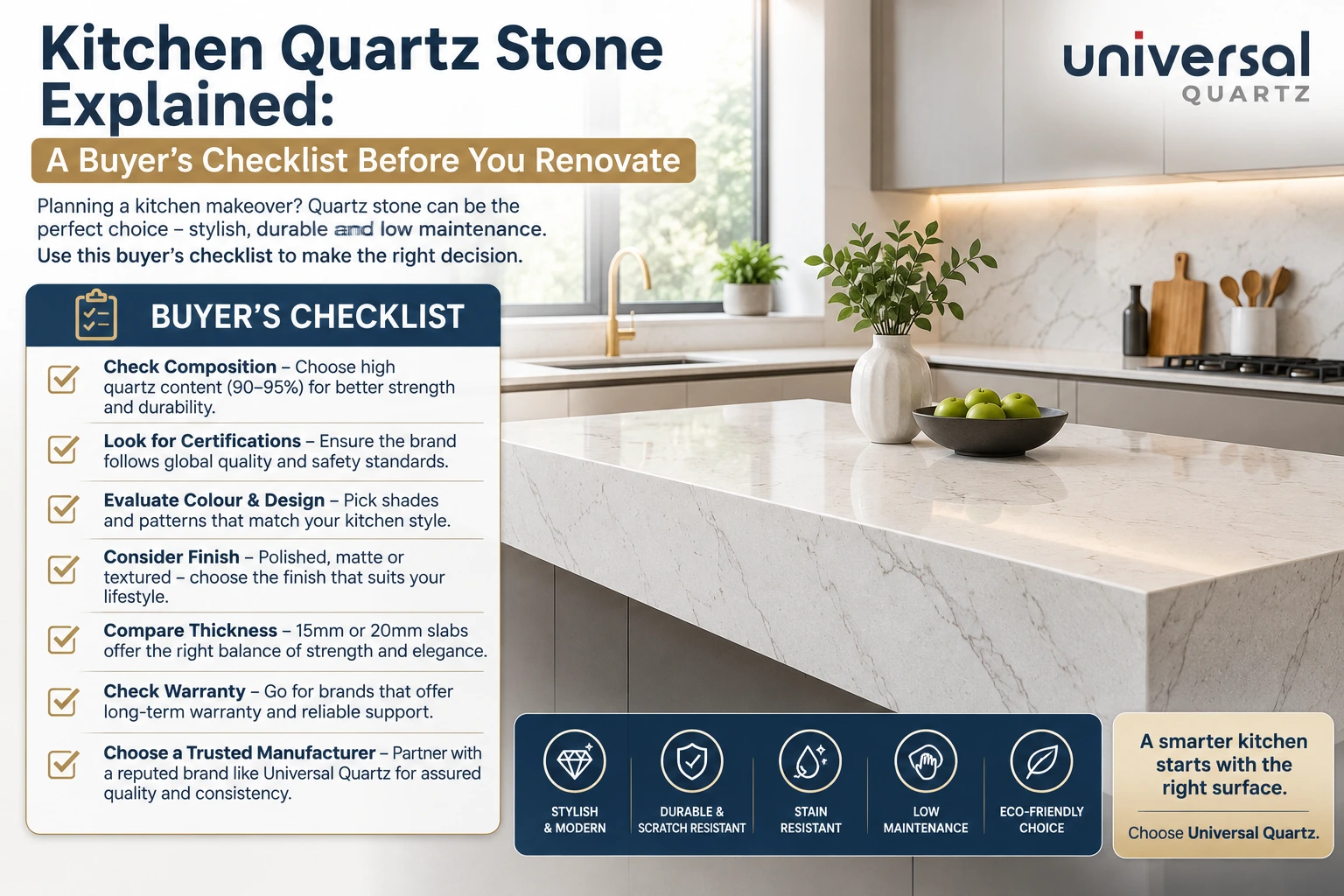 Kitchen Quartz Stone Explained
