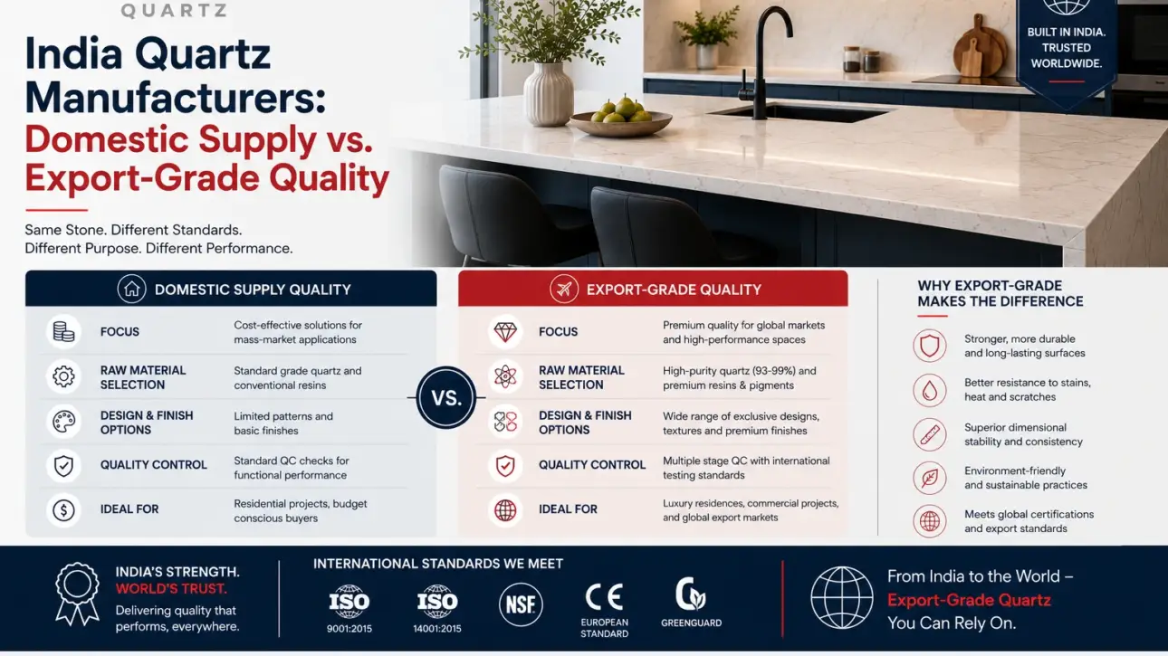 India Quartz Manufacturers
