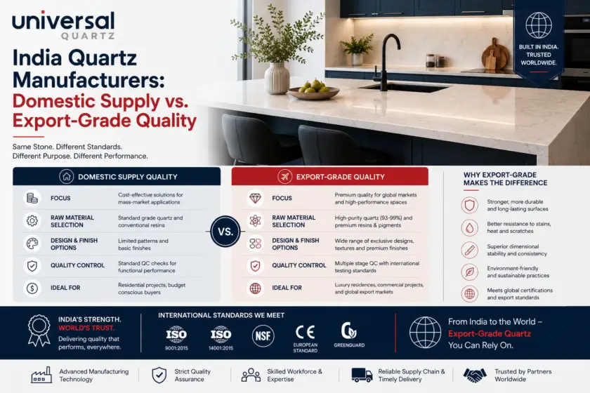 India Quartz Manufacturers
