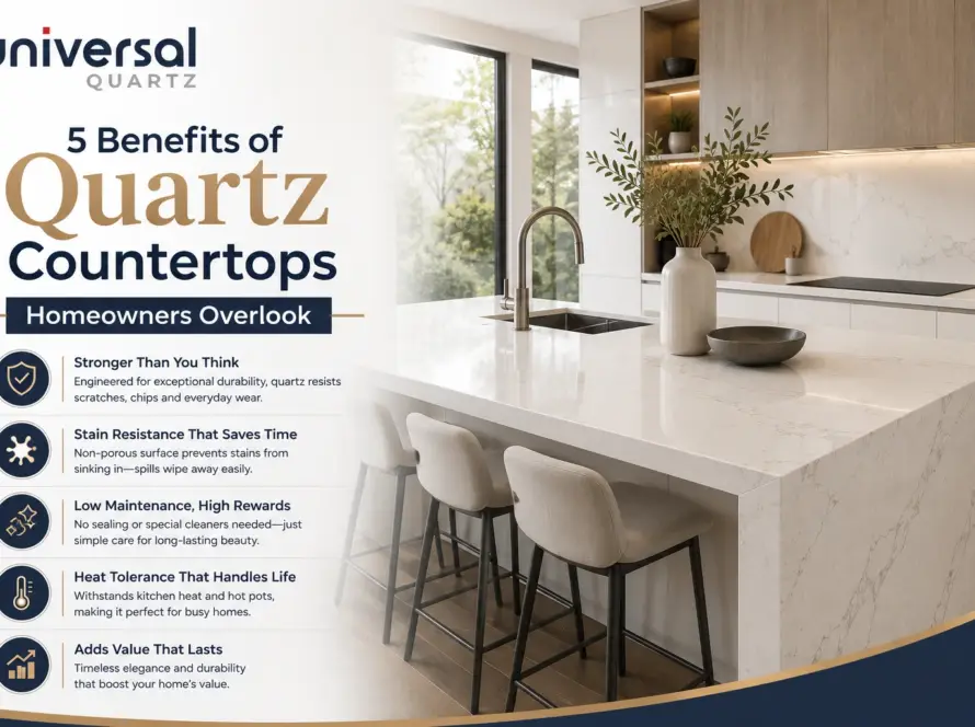 5 Benefits of Quartz Countertops Homeowners Overlook