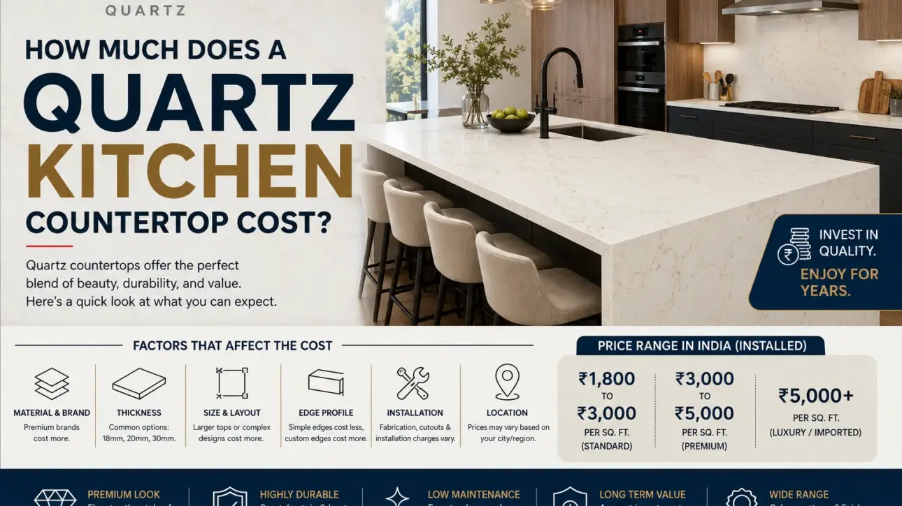 How Much Does a Quartz Kitchen Countertop Cost?