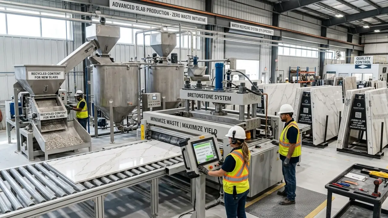 How Top Quartz Manufacturers Minimize Slab Waste and Project Costs