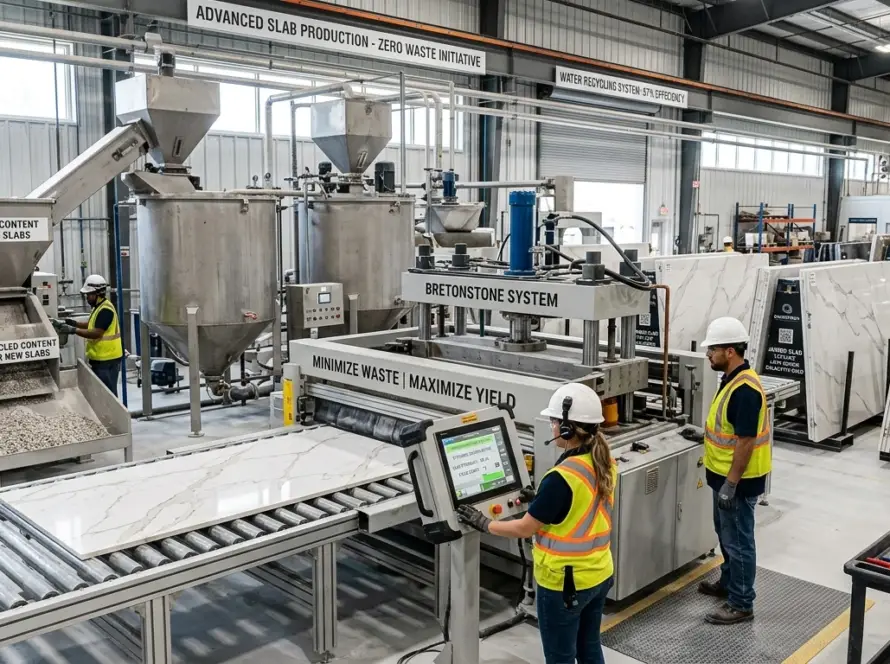 How Top Quartz Manufacturers Minimize Slab Waste and Project Costs